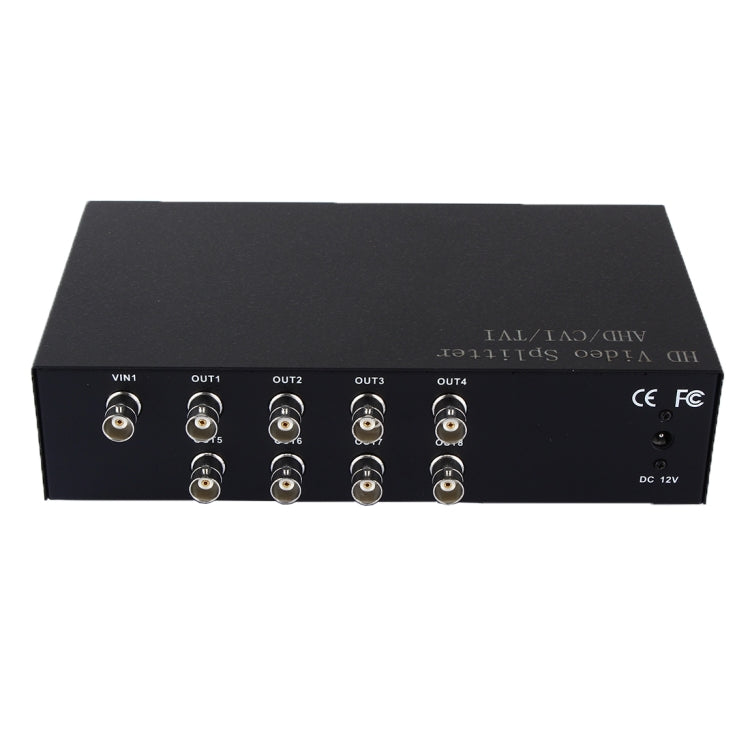 Coaxial AHD / CVI / TVI 1 into 8 Video Signal Splitter, 1 into 8 Coaxial AHD / CVI / TVI 1 into 8 Video Signal Splitter, 1 into 8